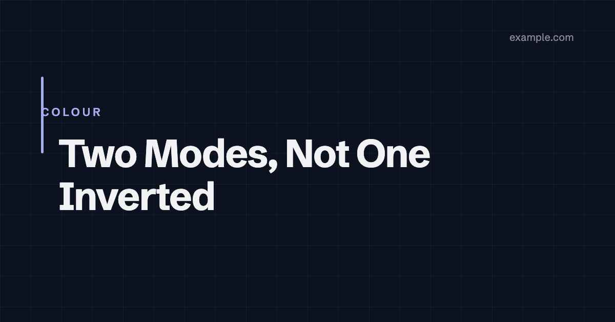 Two modes cover